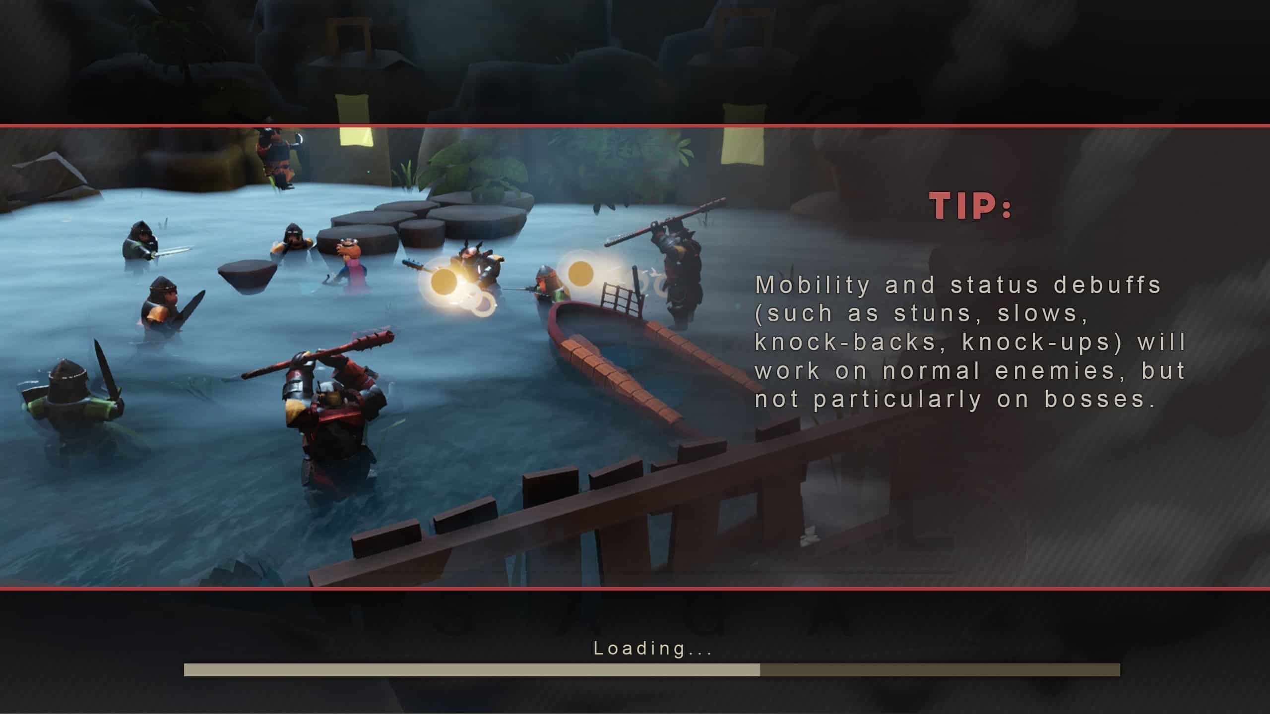 Colossal Saga Loading Screen