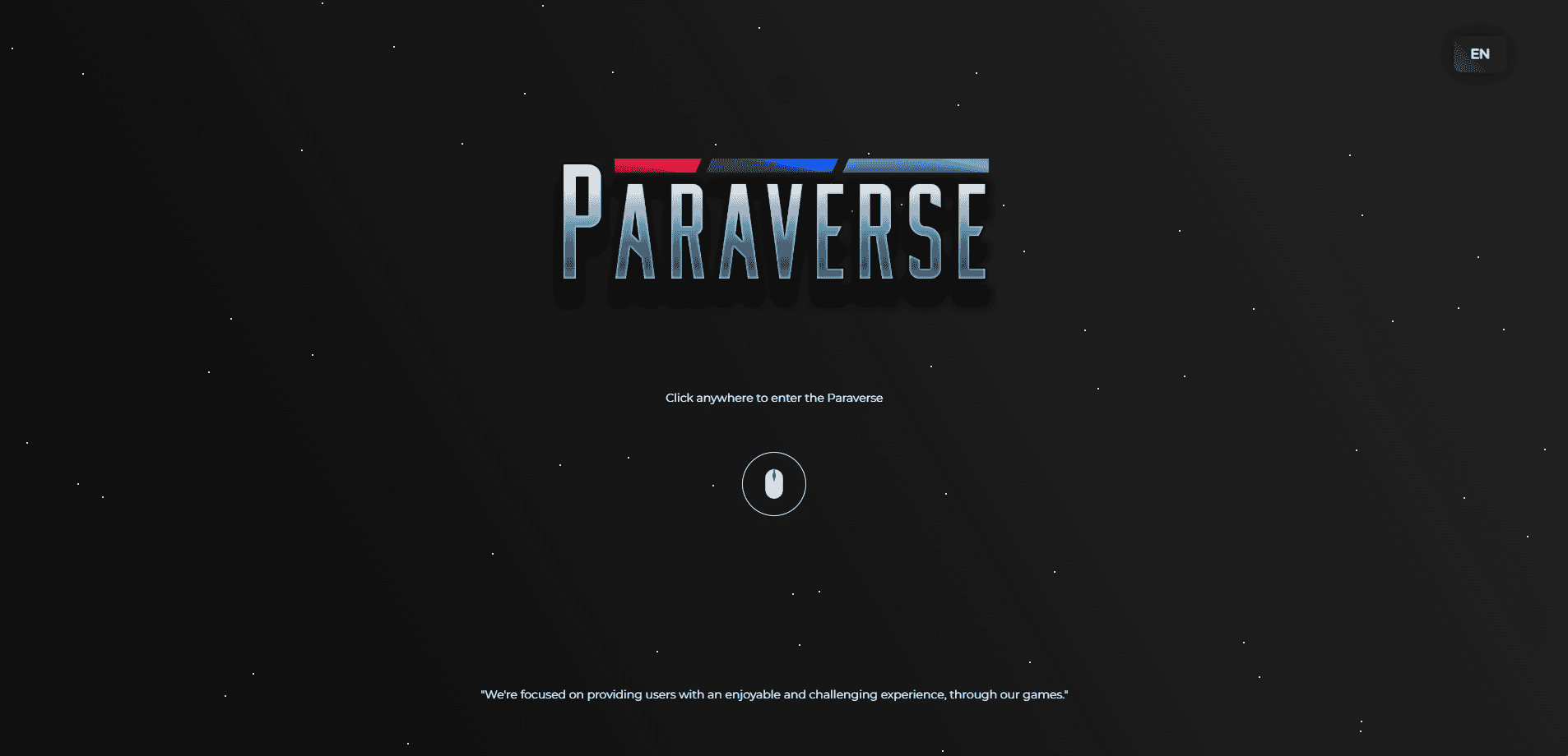 Picture of landing page